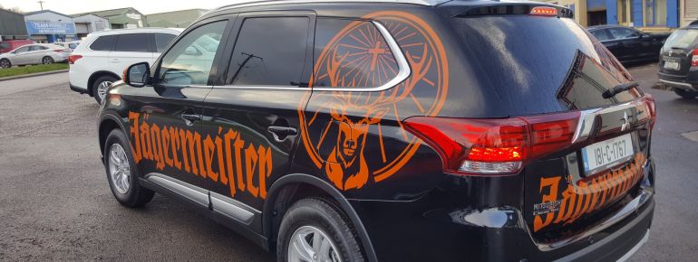 Vehicle Vinyl Lettering