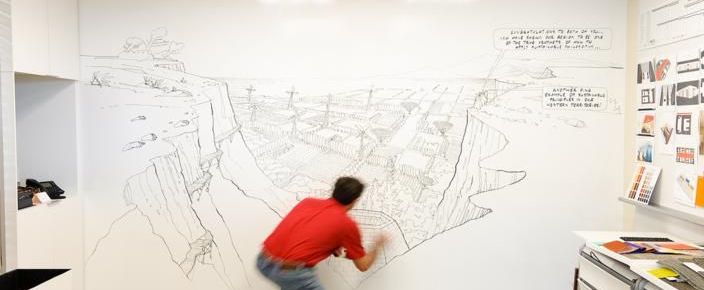 Whiteboard Wall Vinyl